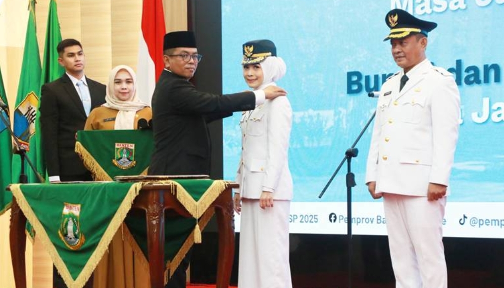 Ratu Rachmatuzakiyah – Najib Hamas Resmi Pimpin Kabupaten Serang