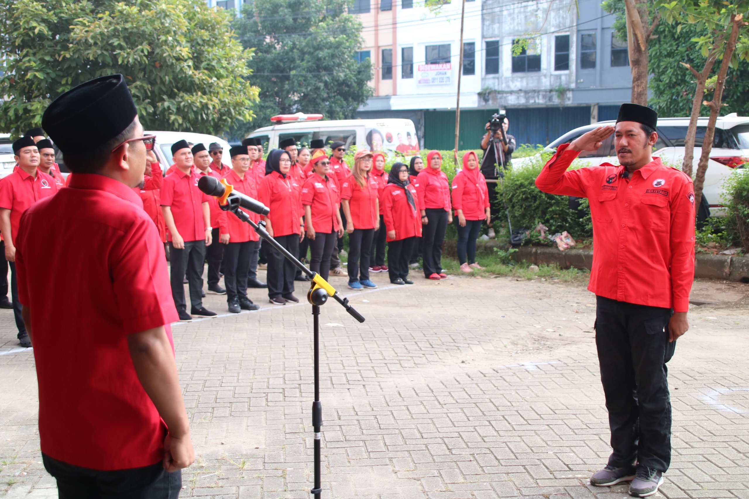 Bulan Bung Karno, PDI Perjuangan Kota Tangerang Gelar Upacara Harlah Pancasila 1 Juni