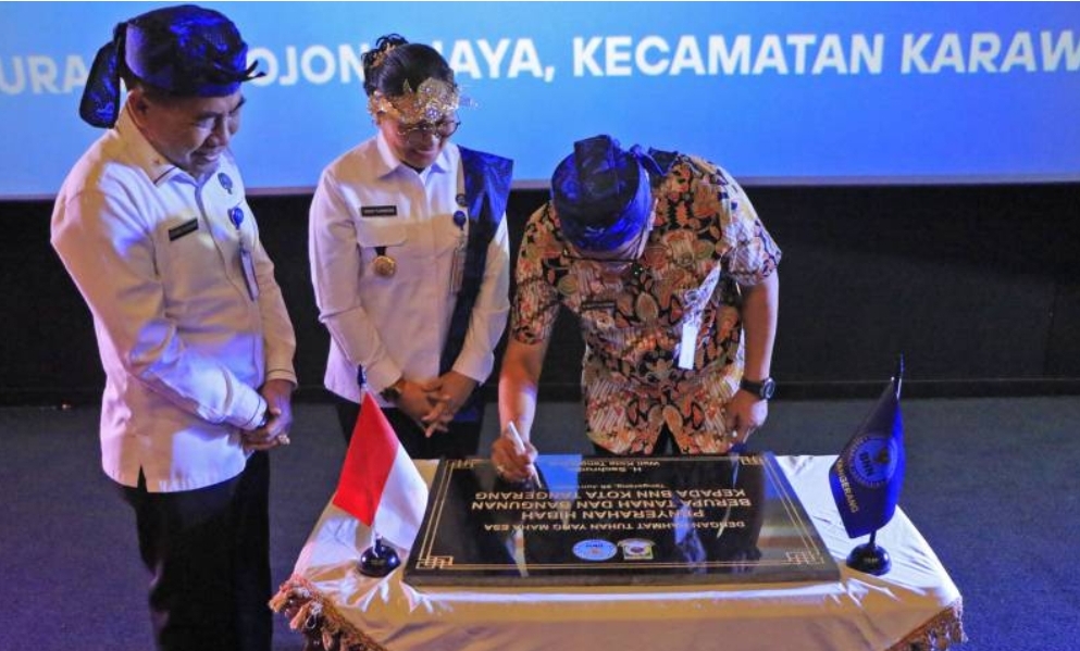 Pemkot Tangerang Hibahkan Kantor BNN