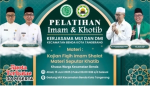 Kecamatan Benda Tangerang Gelar Pelatihan Imam dan Khotib Jumat