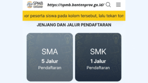 SPMB Banten 2025: Ini Link Daftar, Jadwal dan Syaratnya! 