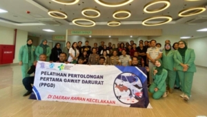 RS Hermina Ciledug Kota Tangerang Gelar Penanganan Pertama Kecelakaan
