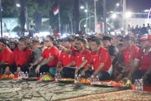 Walikota Tangerang Bareng Ribuan Warga Nobar Final ASEAN U-23