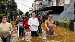 Pondok Maharta Banjir, Ratusan Keluarga Terdampak