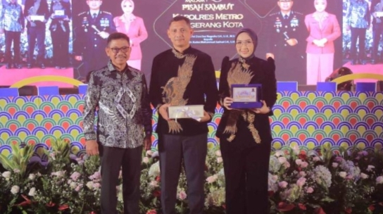 Pisah Sambut Kapolres Metro Tangerang Kota, Sachrudin: Mari Perkuat Kamtibmas Melalui Kolaborasi Berbagai Lini