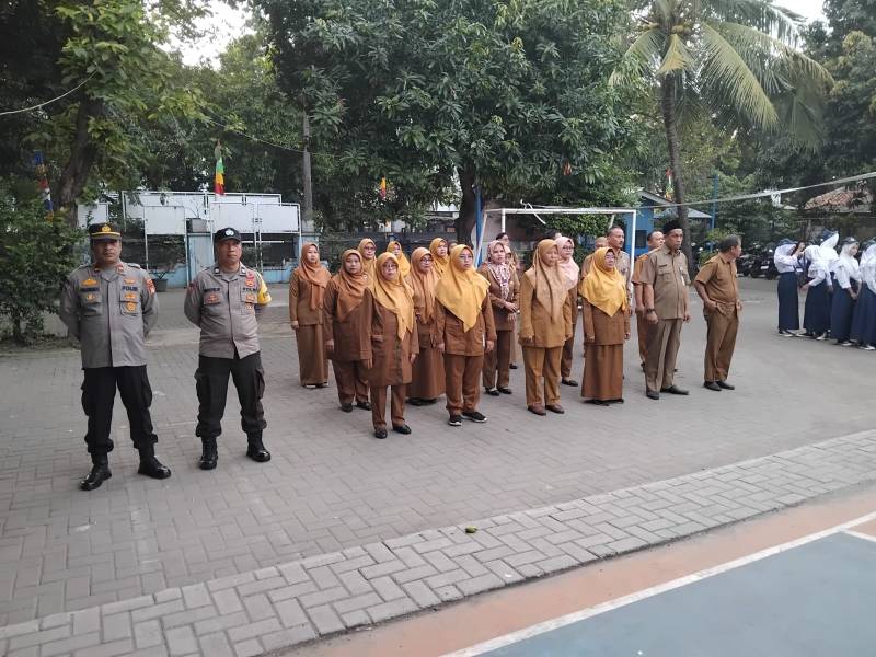 SMPN 9 Kota Tangerang Gelar Upacara dan Edukasi Khusus Antitawuran