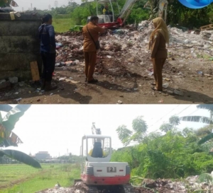 Kecamatan Batuceper Kota Tangerang Bongkar TPS di Jalan Pematang Batusari, Upaya Penertiban Berlanjut