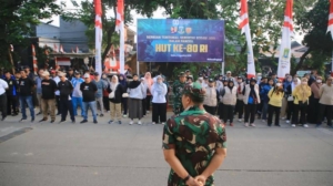Sinergi TNI dan Pemerintah Kota Tangerang Atasi Banjir Jelang HUT ke-80 RI