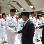 Siap Kibarkan Sang Merah Putih, 50 Anggota Paskibra Kota Tangerang 2025 Resmi Dikukuhkan