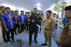 Wali Kota Tangerang Lepas 35 Pemain SSB Salfas Soccer U-13 Berlaga di Piala Soeratin Nasional