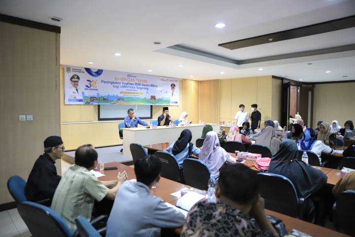 Bimtek Peningkatan Kualitas SDM Usaha Mikro Kota Tangerang Bangkitkan Semangat Pelaku UMKM
