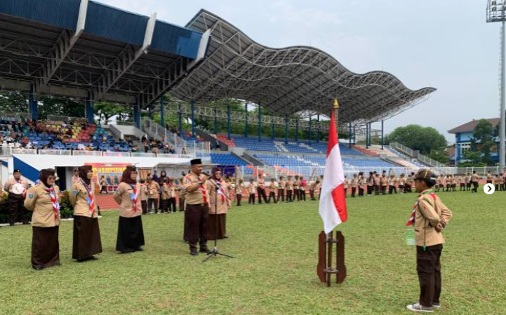 Ratusan Pramuka Ramaikan Pesta Siaga Kota Tangerang 2025