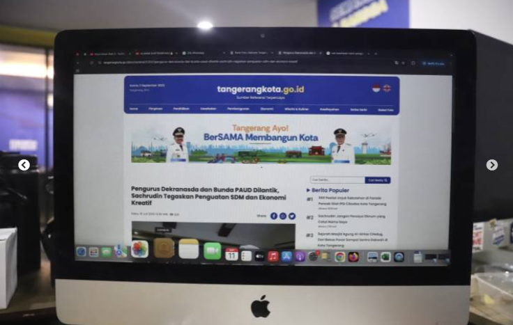 Website Resmi Kota Tangerang Kini Hadir dengan Wajah Baru
