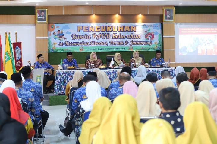 Cari Berita Wujudkan Pendidikan Anak Usia Dini Berkualitas, Bunda PAUD Kelurahan di Kota Tangerang Resmi Dikukuhkan