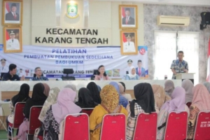 Kecamatan Karang Tengah Kota Tangerang Berikan Pelatihan Pembukuan Sederhana bagi UMKM