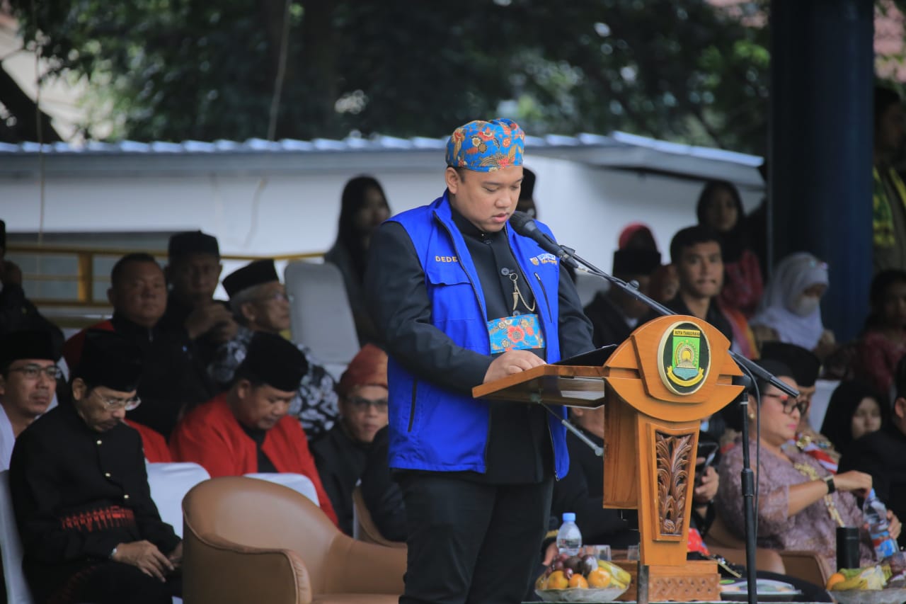 Jadi Pembina Upacara HSP, Dede Paisal: Pemuda harus jadi Generasi Tangguh dan Berprestasi
