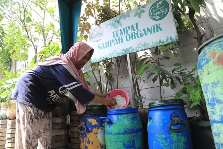 Jadi Bank Sampah Inspiratif, Kampung Darling Kenalkan Inovasi ke Luar Daerah