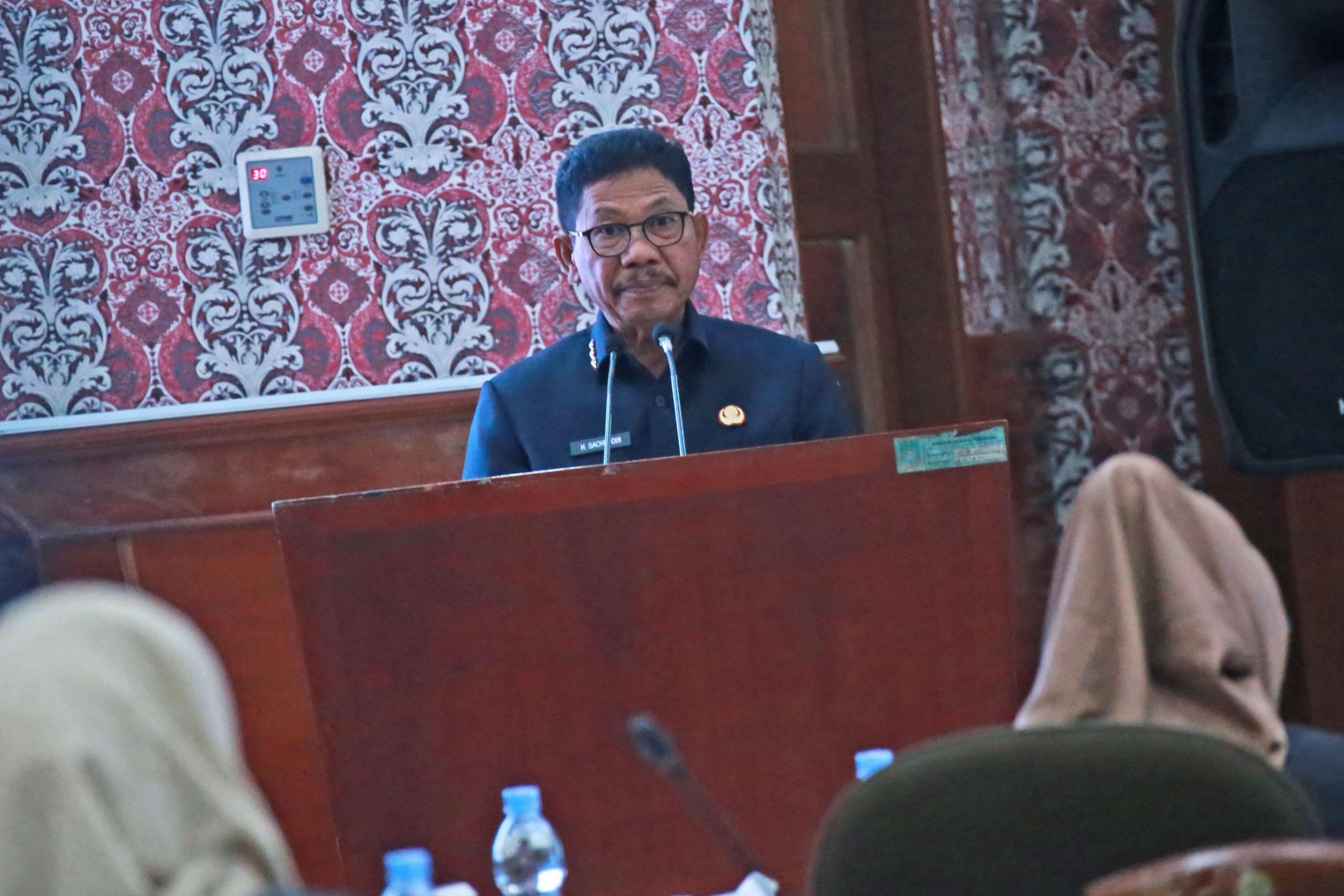 Sampaikan Raperda APBD 2026, Sachrudin Optimis Realisasikan Program Pembangunan