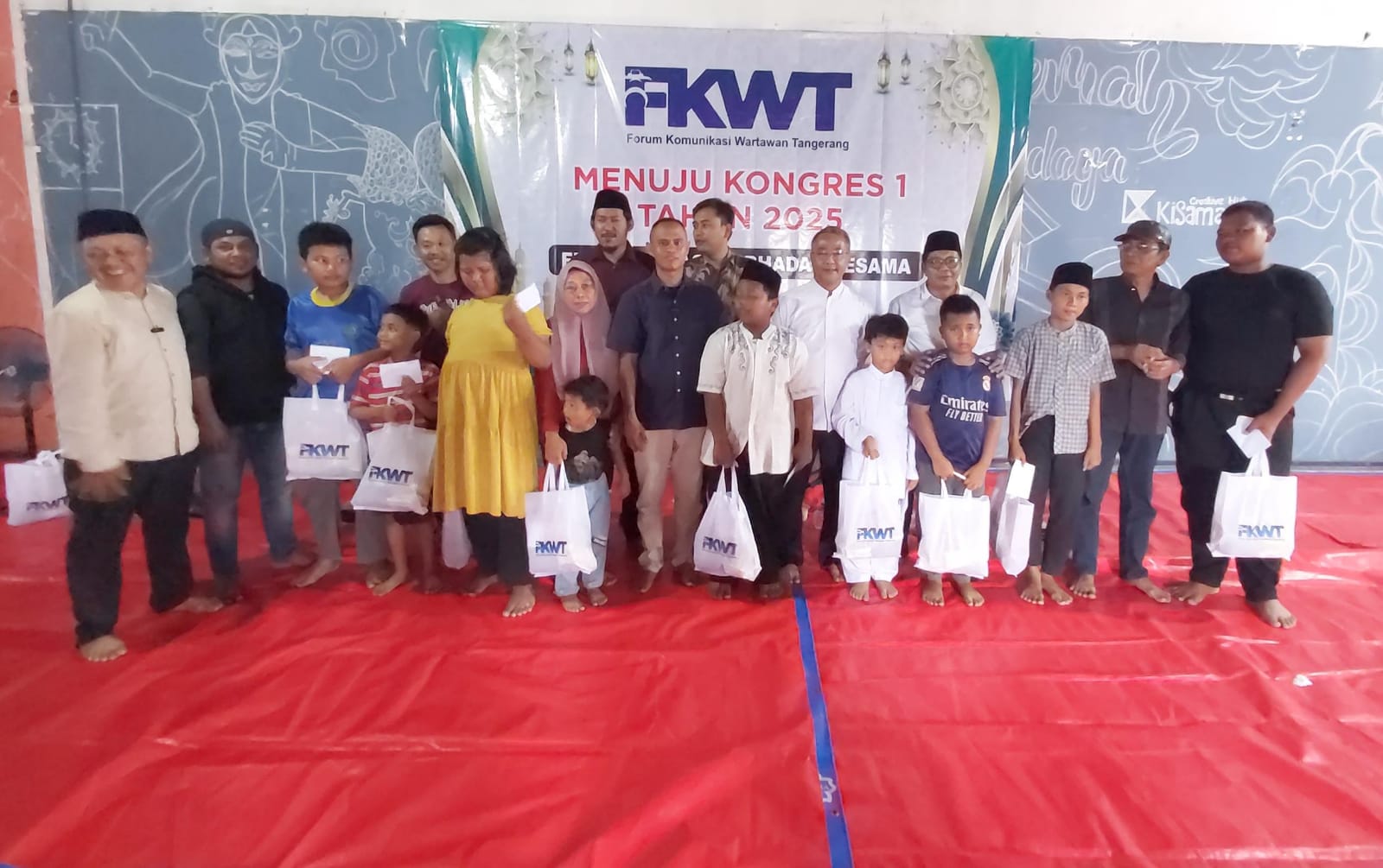 FKWT Gelar Kegiatan Sosial Jelang Kongres I