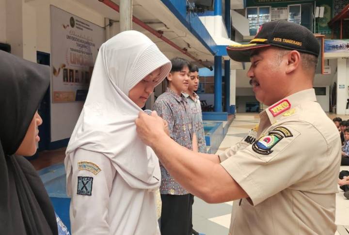 Cegah Kenakalan Remaja, Satpol PP Kota Tangerang Gencarkan Program Pelajar Mitra Praja