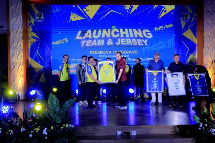 Launching Tim dan Jersey Baru, Sachrudin Targetkan Persikota Juara Liga Nusantara dan Naik Kasta