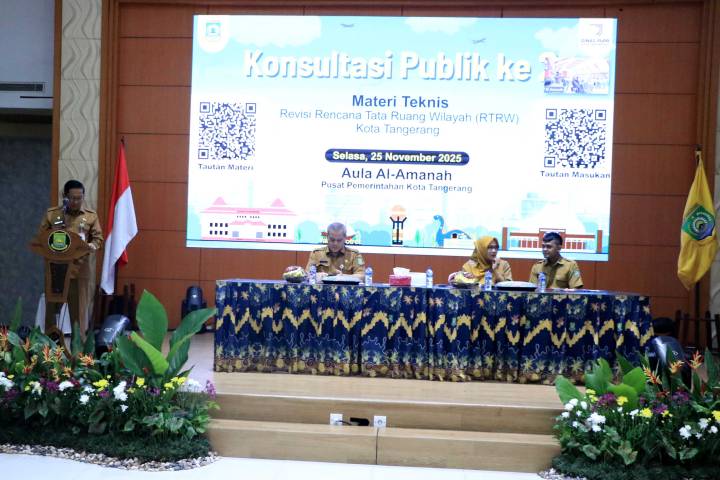 Sekda Tangerang: Partisipasi Publik Kunci Penyusunan RTRW yang Berkelanjutan