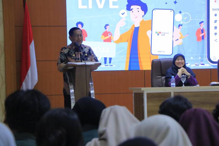 Sekda Ajak Mahasiswa Perkuat Smart City dengan Tangerang LIVE