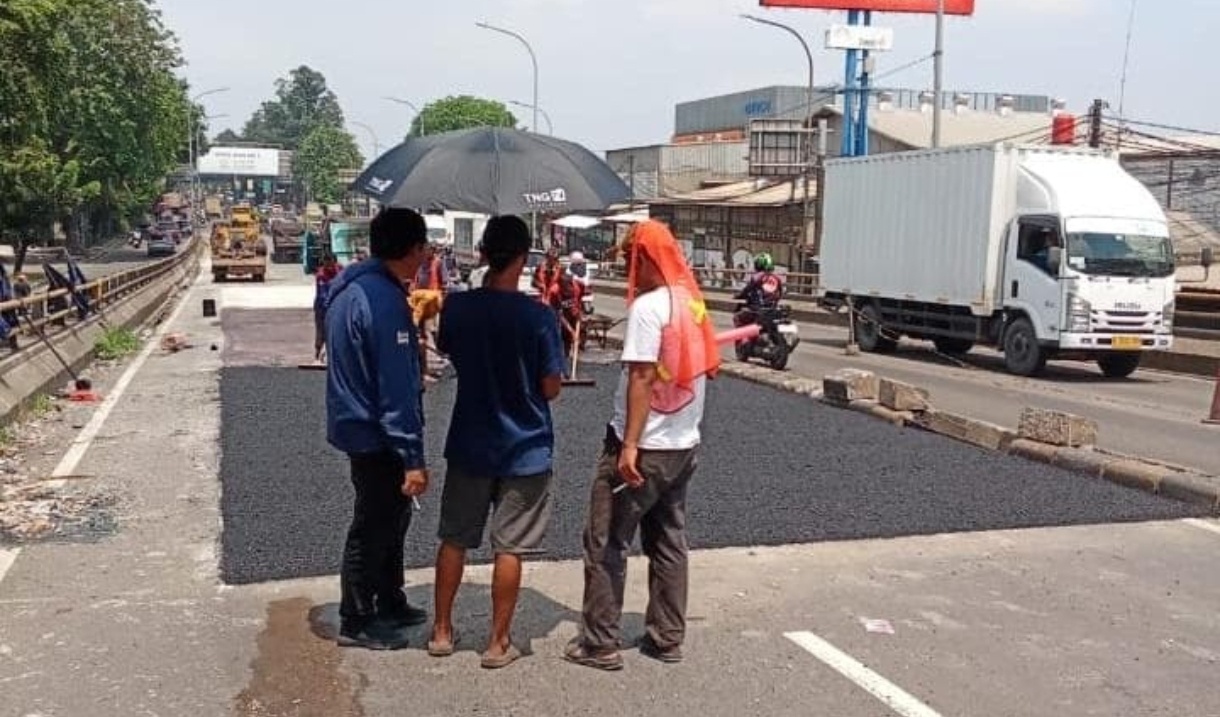 Hadapi Nataru 2026, UPTD PJJ Tangerang DPUPR Banten Genjot Perbaikan Sejumlah Ruas