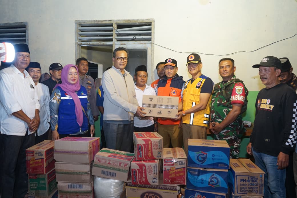 Tinjau Longsor di Padarincang, Najib Hamas Pastikan Penanganan Dilakukan dengan Cepat