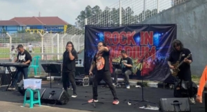 Wih Ada Musik Rock di Stadion Benteng Setiap Minggu Pagi
