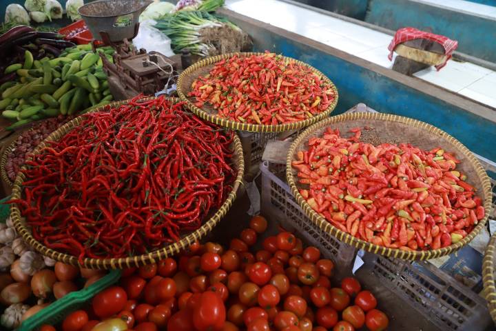 Update Harga Pangan Pokok Kota Tangerang Menjelang Bulan Ramadan, Cabai Rawit Merah Masih Naik