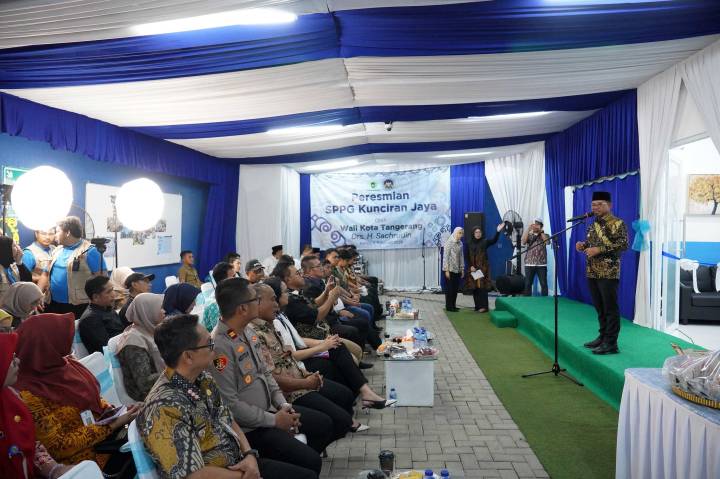 SPPG Kunciran Jaya Beroperasi, Sachrudin: Dekatkan Layanan Gizi ke Warga