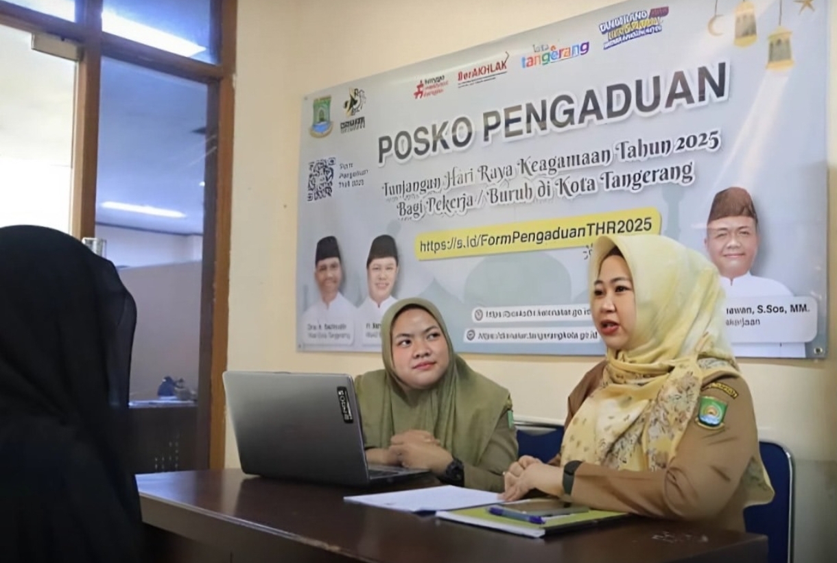 Disnaker Kota Tangerang Buka Posko Pengaduan THR Lebaran Tahun 2026