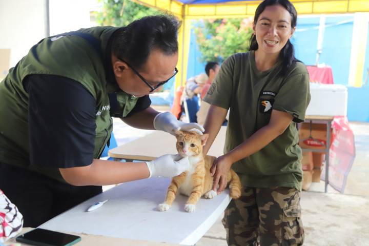 Vaksinasi Rabies Gratis Kota Tangerang Selama Bulan Ramadan Masih Berlangsung