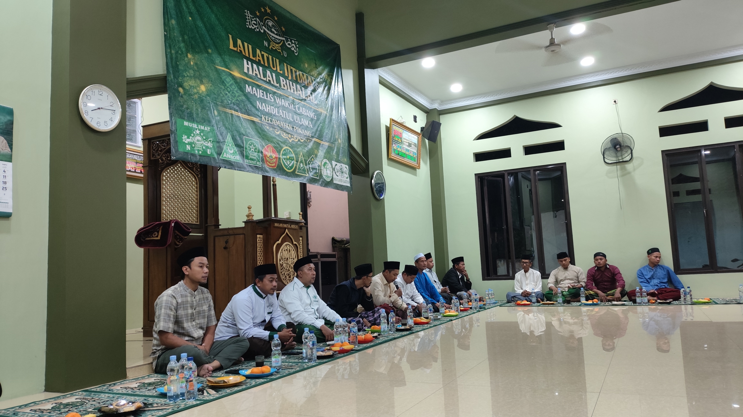 Lailatul Ijtima dan Halal Bihalal MWCNU Pinang Perkuat Sinergi Keagamaan dan Kamtibmas