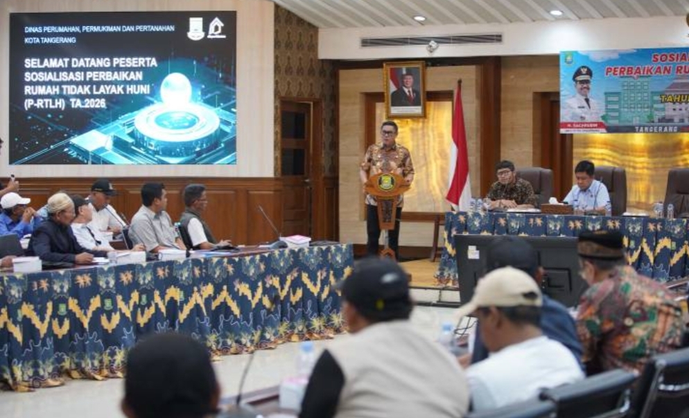 Disperkimtan Kota Tangerang Percepat Perbaikan 100 RTLH Prioritas