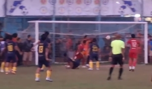 Laga BBP vs Denis Berakhir Ricuh, Panitia Pakujaya Cup Belum Putuskan Hasil Pertandingan