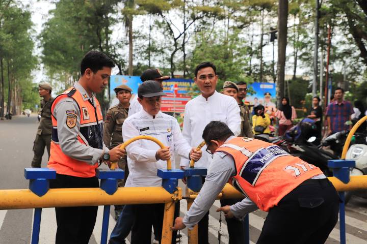 Car Free Night Taman Elektrik Resmi Diperkuat, OPD Bersinergi Ciptakan Kawasan Tertib dan Nyaman