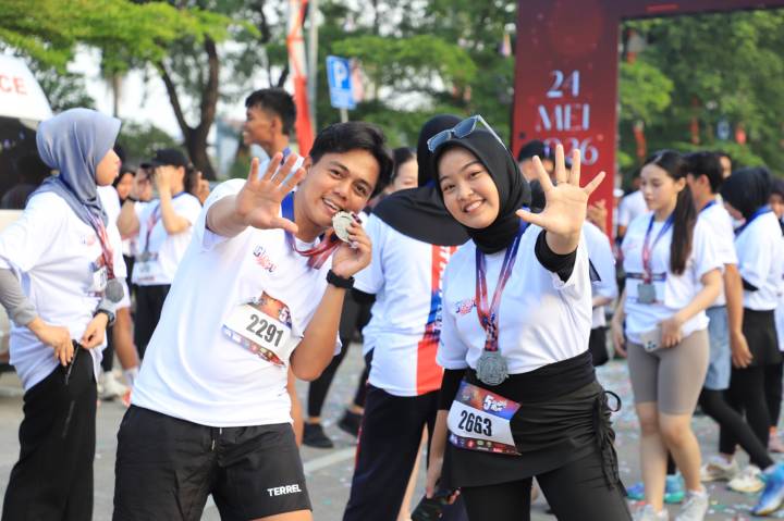 Akhir Pekan Meriah, Ribuan Pelari Ramaikan Fun Run IMPACT Fest Kota Tangerang 2026