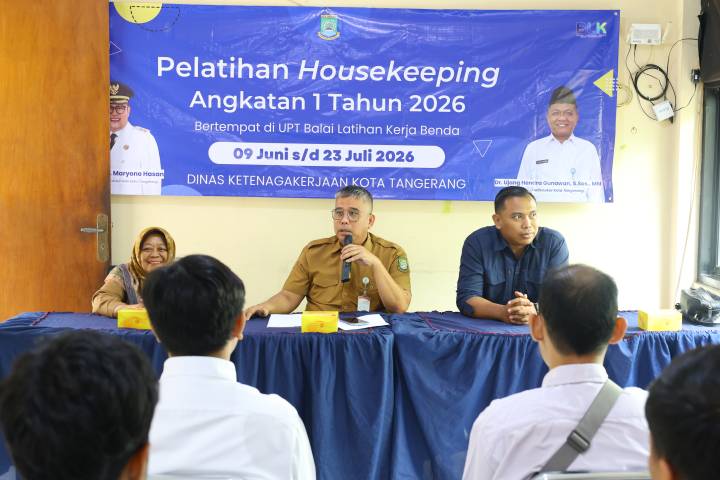 BLK Kota Tangerang Gelar Pelatihan House Keeping, Berkesempatan Magang Langsung di Hotel