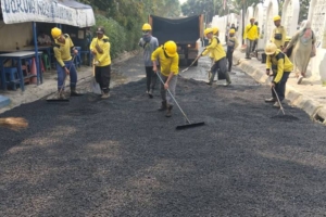 Upaya Perbaikan Jalan Digencarkan, Akses Jalan RSUD Kota Tangerang Tuntas Diperbaiki