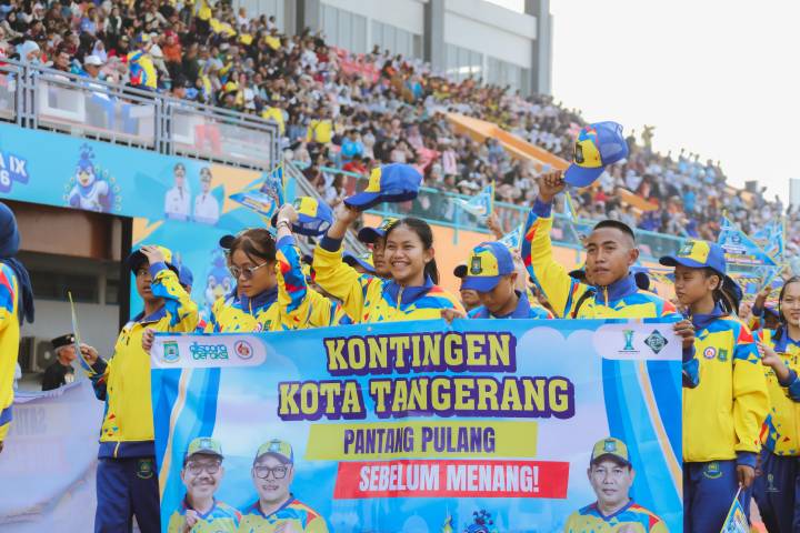 Raih 21 Emas, Kota Tangerang Pimpin Klasemen Sementara POPDA XII Banten 2026