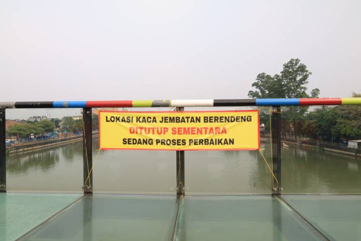 Pemkot Tangerang Segera Perbaiki Kerusakan di Jembatan Kaca Berendeng