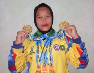 Ratu Dayung Kota Tangerang, Putri Aprilia Jadi Peraih Emas Terbanyak di POPDA XII Banten 2026