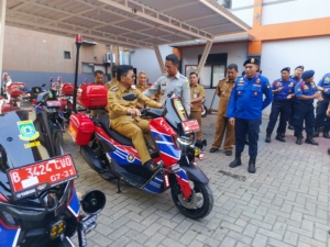 BPBD Kota Tangerang Perkuat Layanan Kedaruratan dengan Armada Motor Rescue