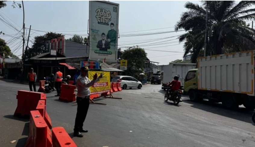 Perbaikan Jalan Iskandar Muda Kota Tangerang Berlanjut, Skema Buka Tutup Situasional Diterapkan