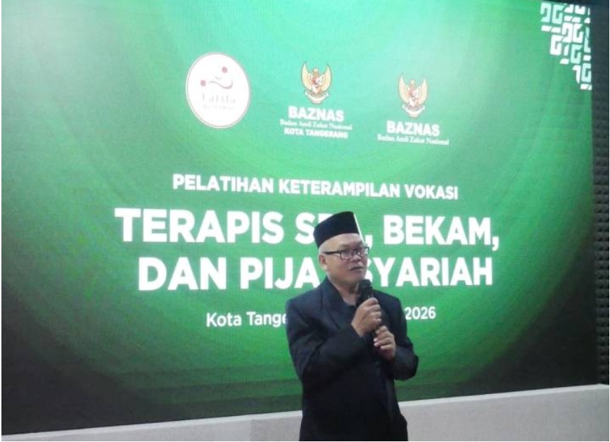 BAZNAS Kota Tangerang Gelar Pelatihan Terapis Pijat dan Spa Syariah