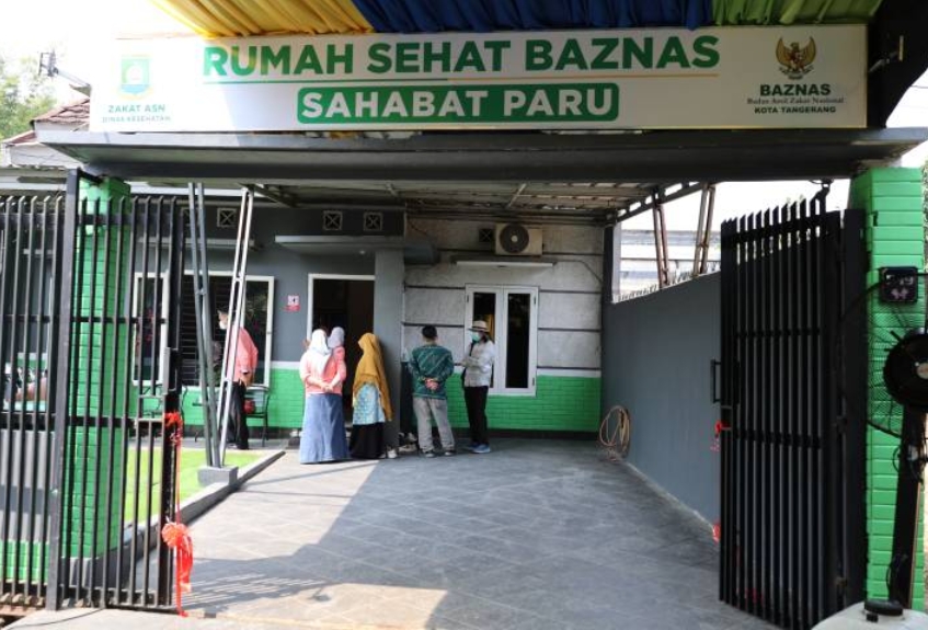 Rumah Sehat BAZNAS Sahabat Paru Kota Tangerang Dampingi Pasien TBC hingga Sembuh