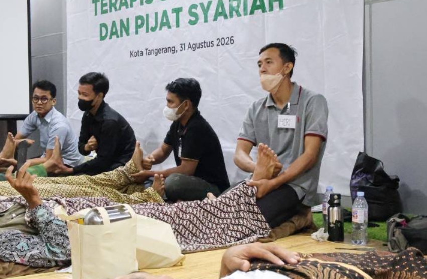 Jalani Pelatihan Pijat Syariah, Mustahik BAZNAS Kota Tangerang Punya Peluang Usaha Baru