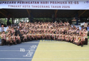 Peringatan Hari Pramuka ke-65 Perkuat Disiplin dan Karakter Generasi Muda di Kota Tangerang